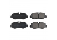 Brake Pad Set, disc brake ADU174252 Blue Print