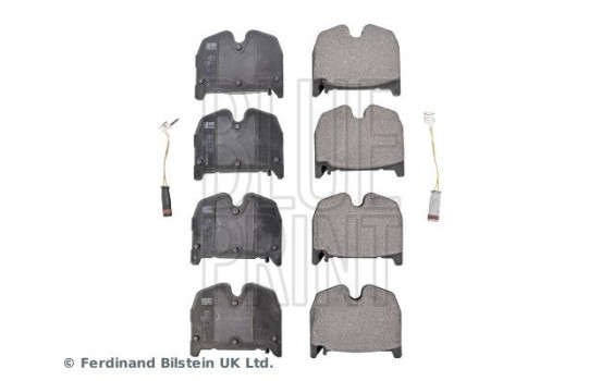 Brake Pad Set, disc brake ADU174257 Blue Print, Image 3