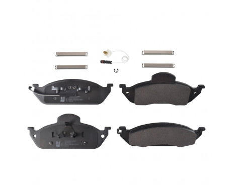 Brake Pad Set, disc brake ADU174260 Blue Print