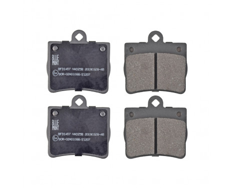 Brake Pad Set, disc brake ADU174269 Blue Print
