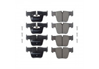 Brake Pad Set, disc brake ADU174273 Blue Print
