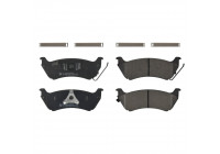 Brake Pad Set, disc brake ADU174275 Blue Print