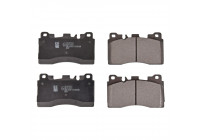 Brake Pad Set, disc brake ADU174276 Blue Print