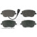 Brake Pad Set, disc brake ADV184203 Blue Print, Thumbnail 2