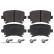 Brake Pad Set, disc brake ADV184205 Blue Print, Thumbnail 3