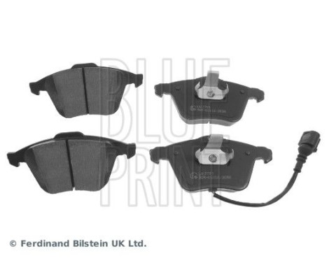 Brake Pad Set, disc brake ADV184207 Blue Print, Image 2