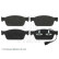 Brake Pad Set, disc brake ADV1842100 Blue Print, Thumbnail 2
