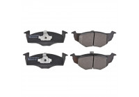 Brake Pad Set, disc brake ADV1842101 Blue Print