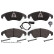 Brake Pad Set, disc brake ADV184212 Blue Print, Thumbnail 2