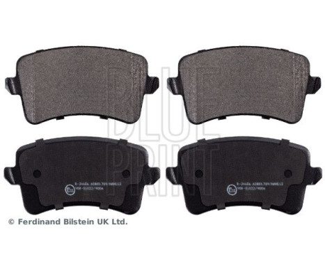 Brake Pad Set, disc brake ADV184215 Blue Print, Image 2