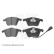 Brake Pad Set, disc brake ADV184216 Blue Print, Thumbnail 2