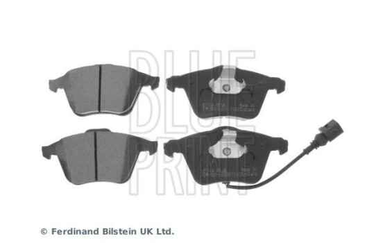 Brake Pad Set, disc brake ADV184216 Blue Print, Image 2