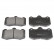 Brake Pad Set, disc brake ADV184220 Blue Print