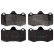 Brake Pad Set, disc brake ADV184220 Blue Print, Thumbnail 2