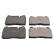 Brake Pad Set, disc brake ADV184222 Blue Print