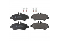 Brake Pad Set, disc brake ADV184226 Blue Print