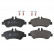 Brake Pad Set, disc brake ADV184226 Blue Print