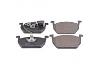 Brake Pad Set, disc brake ADV184227 Blue Print