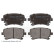 Brake Pad Set, disc brake ADV184228 Blue Print, Thumbnail 2