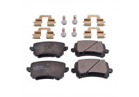 Brake Pad Set, disc brake ADV184231 Blue Print