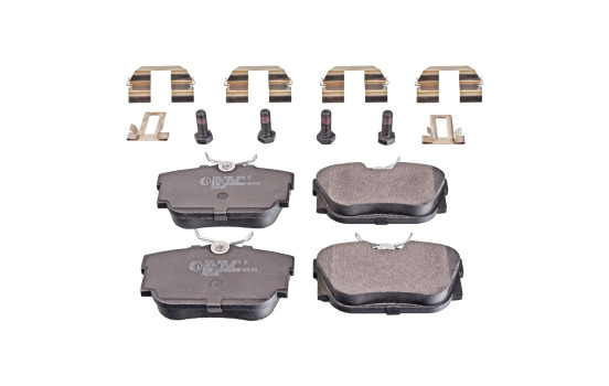 Brake Pad Set, disc brake ADV184237 Blue Print