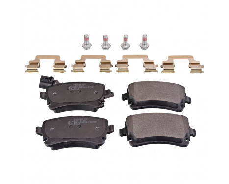 Brake Pad Set, disc brake ADV184239 Blue Print