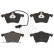 Brake Pad Set, disc brake ADV184245 Blue Print, Thumbnail 2