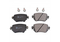 Brake Pad Set, disc brake ADV184250 Blue Print