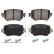 Brake Pad Set, disc brake ADV184250 Blue Print, Thumbnail 2