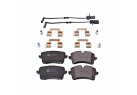 Brake Pad Set, disc brake ADV184251 Blue Print