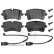Brake Pad Set, disc brake ADV184251 Blue Print, Thumbnail 2