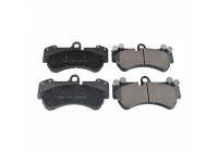 Brake Pad Set, disc brake ADV184256 Blue Print