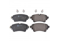 Brake Pad Set, disc brake ADV184259 Blue Print