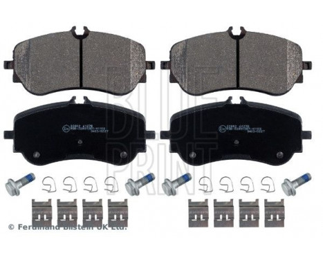 Brake Pad Set, disc brake ADV184264 Blue Print, Image 3