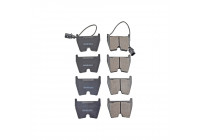 Brake Pad Set, disc brake ADV184266 Blue Print