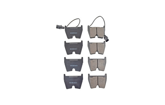Brake Pad Set, disc brake ADV184266 Blue Print