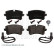Brake Pad Set, disc brake ADV184278 Blue Print, Thumbnail 2