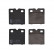 Brake Pad Set, disc brake ADV184281 Blue Print