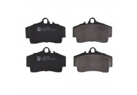 Brake Pad Set, disc brake ADV184283 Blue Print