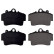 Brake Pad Set, disc brake ADV184285 Blue Print