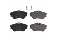 Brake Pad Set, disc brake ADV184287 Blue Print