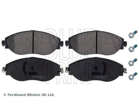Brake Pad Set, disc brake ADV184290 Blue Print, Image 2