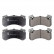 Brake Pad Set, disc brake ADV184291 Blue Print