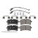 Brake Pad Set, disc brake ADV184296 Blue Print, Thumbnail 3