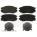 Brake Pad Set, disc brake ADW194201 Blue Print, Thumbnail 2