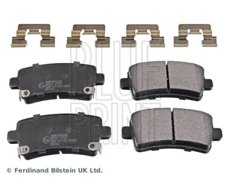 Brake Pad Set, disc brake ADW194206 Blue Print, Image 2
