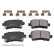 Brake Pad Set, disc brake ADW194206 Blue Print, Thumbnail 2