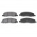 Brake Pad Set, disc brake ADW194207 Blue Print