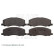 Brake Pad Set, disc brake ADW194207 Blue Print, Thumbnail 2