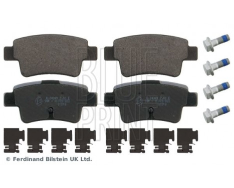 Brake Pad Set, disc brake ADW194208 Blue Print, Image 2